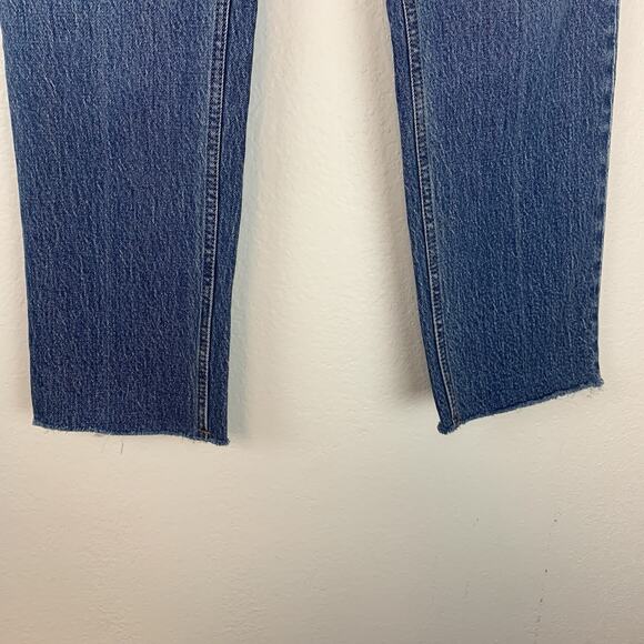 Abercrombie & Fitch Jeans  25/0s Short CURVE LOVE 90s Straight Ultra High Rise - Picture 4 of 10